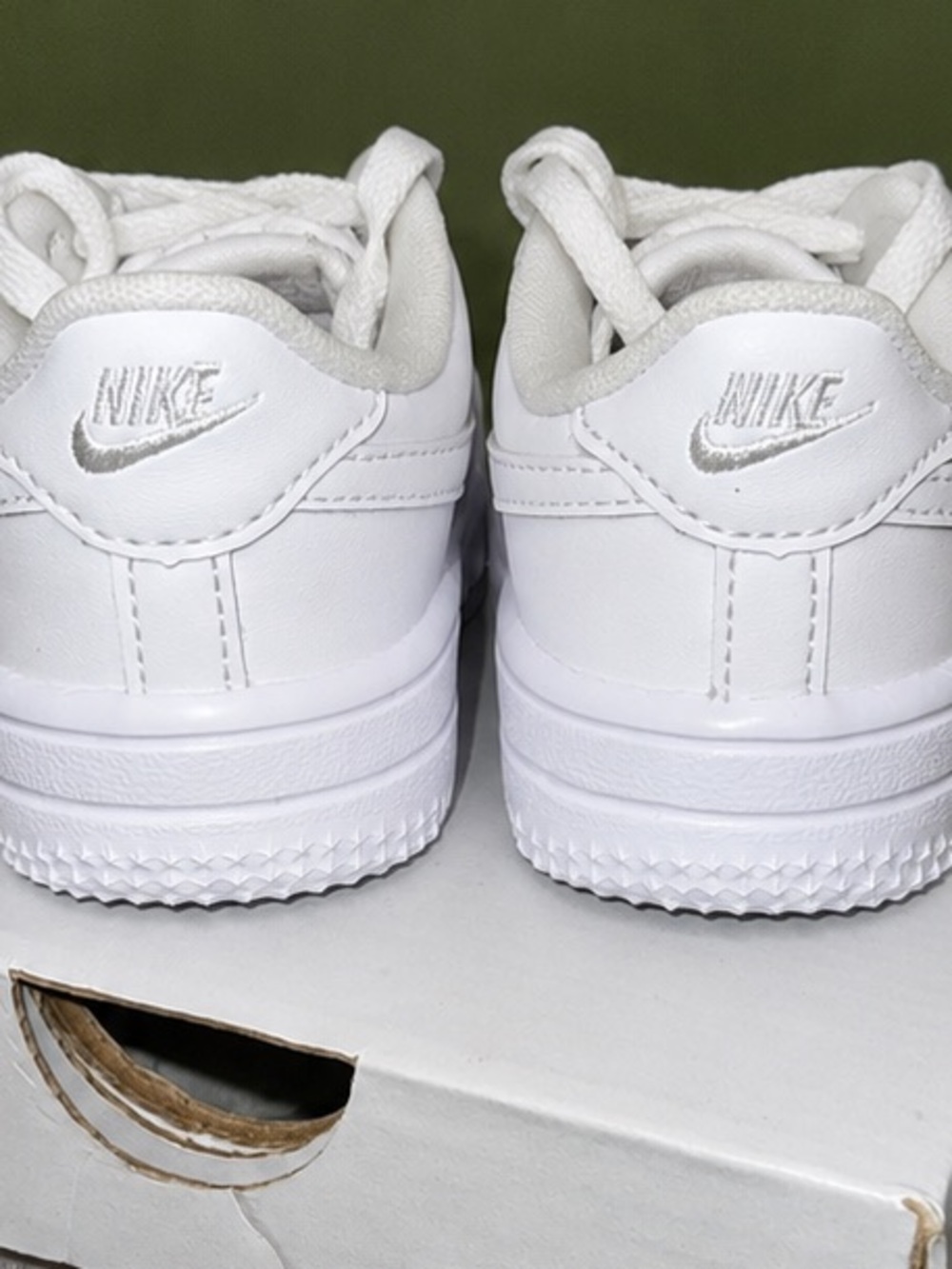Force1 Low Lace (TD) White Shoe Box Label - Picture 4 of 4